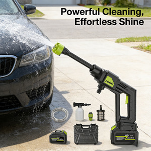 Lavadora <span class=keywords><strong>de</strong></span> Autos Inalámbrica Portátil Recargable con Batería <span class=keywords><strong>de</strong></span> Litio <span class=keywords><strong>de</strong></span> 48V 8MPa, Baterías Dobles y Pistola <span class=keywords><strong>de</strong></span> Agua <span class=keywords><strong>de</strong></span> Alta Presión - Product Image 6