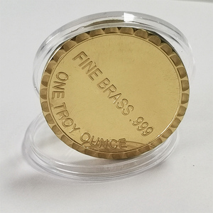عملة معدنية فارغة للنقش بالليزر مخصصة لعام 2024، سبيكة نحاسية بوزن أونصة واحدة D02 - Product Image 2