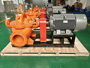 ปั๊มหอยโข่งแบบแยกส่วน QS พร้อมระบบดูดสองทางสำหรับการจ่ายน้ำในงานเหมือง - Product Image 1