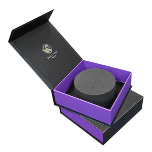 Custom Luxury Fashion Logo Print Paper Men Belt Boxes Packaging Rigid <b>Magnetic</b> Gift <b>Box</b> with Sponge Embossing & UV Coating - Product Image 2