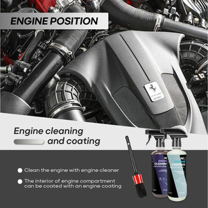 Aegis OEM Car Match Free Ensemble de soins automobiles multifonctionnel de 12 pièces avec shampoing nettoyant liquide, brume et mousse, et outil de lavage - Product Image 5
