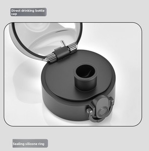 Bouteille d'eau en matériau <span class=keywords><strong>PC</strong></span> pour supporters de football avec isolation thermique, souvenir des équipes de football de Paris, Barcelone, Arsenal - Product Image 6
