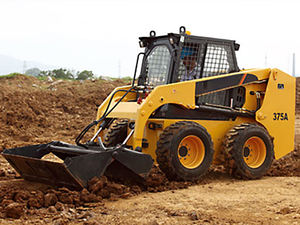 Nouveau Liugong 50kw 375B Skid Steer Loader avec moteur Yammer - Product Image 5