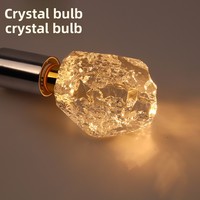 Ampoule LED E27 Iceberg Stone, créative, simple, à économie d'énergie, décorative, 3000K, 220V, CRI 70-80