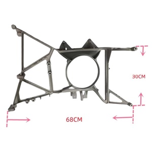 Piezas de Carrocería de Camión de Alta Calidad 1308794 1308795 Marco de Aluminio para Faros Delanteros para Camión Europeo DAF - Product Image 2