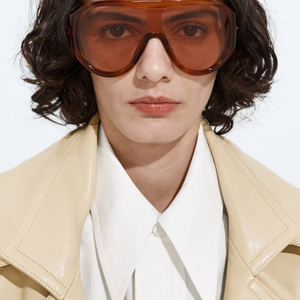 Bottega BV Retro Tortoise <b>Shell</b> Sunglasses with <b>Light</b> Brown Gradient Lenses UV Protection Fashion Eyewear Veneta - Product Image 2