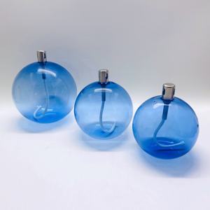 Le vendite intere blu lampada di vetro cherosene per la decorazione domestica decorano la lampada di notte - Product Image 4