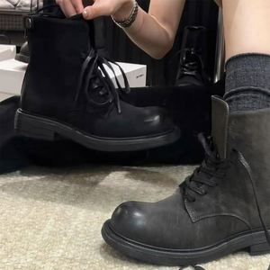 <span class=keywords><strong>Botas</strong></span> de Diseñador para Mujer y <span class=keywords><strong>Hombre</strong></span>, Botines Martines, Botines de Plataforma Mini, Zapatos de Media Caña, Cuero - Product Image 1