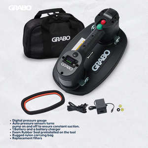 GRABO PRO Lève-pierre électrique sans fil pour encadrements <span class=keywords><strong>de</strong></span> cheminée et pierres <span class=keywords><strong>de</strong></span> foyer, capacité 375 lb - Product Image 6