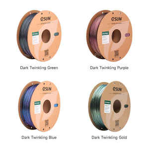 Filamento PLA Magic de ESUN, 1.75mm, 1KG, Efecto Seda para PLA+ de ESUN, Varillas de Plástico Blanco para Moldeo - Product Image 6