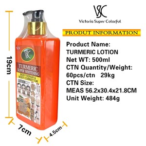 Lotion Éclaircissante Marque Blanche Vitamine C + Curcuma <span class=keywords><strong>Crème</strong></span> Illuminatrice <span class=keywords><strong>Raffermissante</strong></span> Anti-Taches Sombres Soin Corporel Éclatant à l'<span class=keywords><strong>Acide</strong></span> <span class=keywords><strong>Hyaluronique</strong></span> - Product Image 4