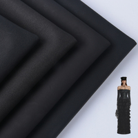 Fabricant de cuir PU, cuir artificiel de haute qualité, tissu en cuir synthétique, cuir noir, vêtement végétalien, tissu en cuir souple