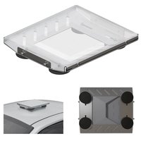 Étui de protection transparent magnétique en métal Starlink Mini, étanche, robuste, résistant à la grêle, pour montage sur toit de camping-car/voiture, aimant puissant