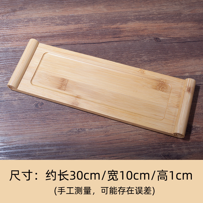 Bamboo scroll holder, style C, 30*10cm