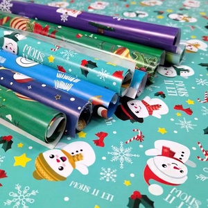 Trung Quốc Nhà Cung Cấp Vàng Bán Buôn Tùy Chỉnh Giá Cả Cạnh Tranh Có Thể Tái Chế Chất Lượng Cao Món Quà Giáng Sinh Gói Giấy Tấm - Product Image 3