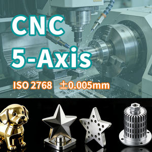 Pièces usinées CNC de haute précision : Services de fraisage, tournage et usinage sur commande 3/4/5 axes pour composants en aluminium et en laiton - Product Image 5