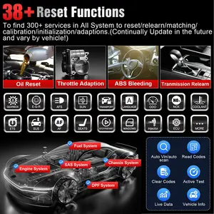 LAUNCH X431 PRO TT 8 pouces avec DBScar VII VCI Diagnostic complet du système de voiture CAN FD/DOIP/OBFCM Auto OBD OBD2 Scanner - Product Image 4