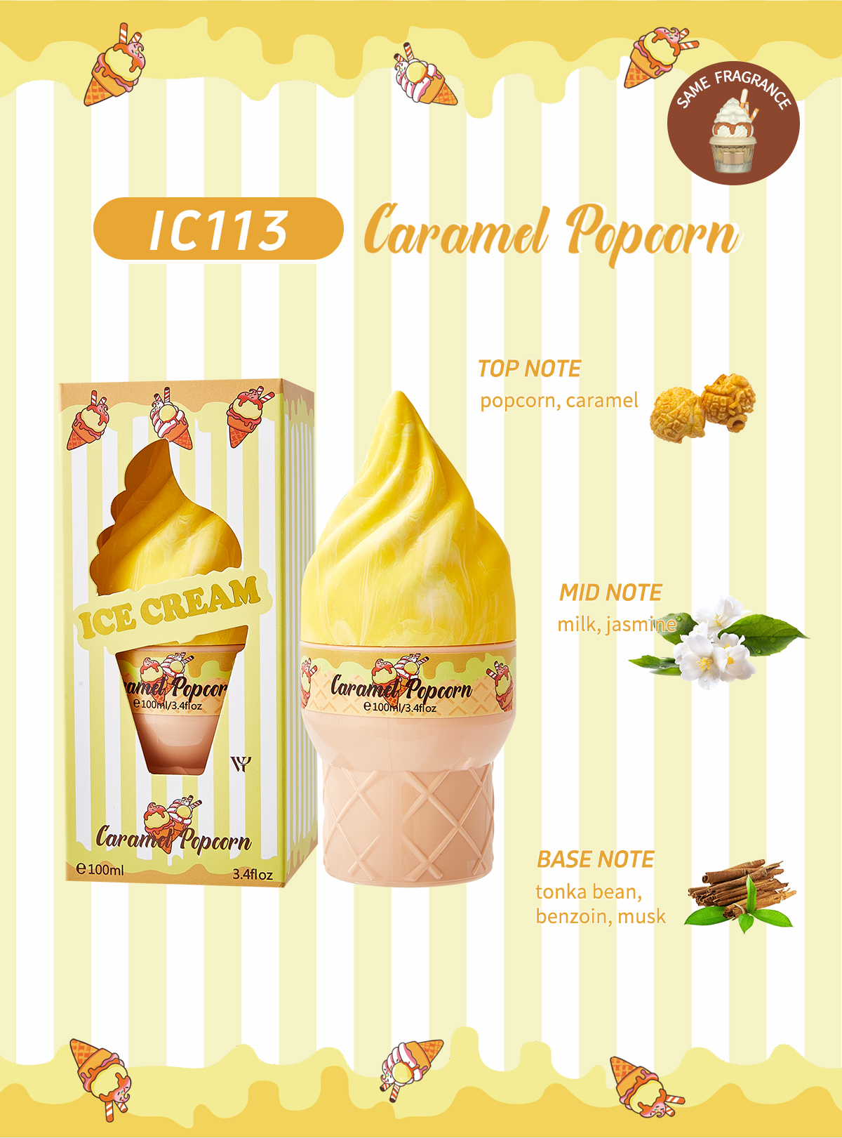 IC113- Caramd Popoorn