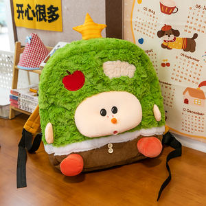 Mochila de árbol de Navidad muñeca Mochila De Navidad <span class=keywords><strong>serie</strong></span> mochila juguetes de peluche decoraciones de Navidad regalos para familiares y amigos - Product Image 3