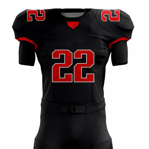 Prix d'usine, faible MOQ, uniforme de football américain unisexe sur mesure, short écologique respirant, fabrication professionnelle - Product Image 4
