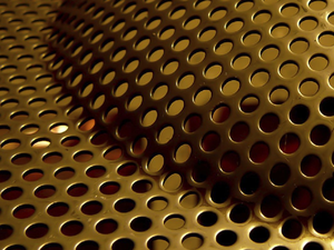 Fournisseur chinois HUANJI HJ-PM, panneaux métalliques perforés en laiton, tôles perforées décoratives, taille personnalisée, certifié ISO9001 - Product Image 6