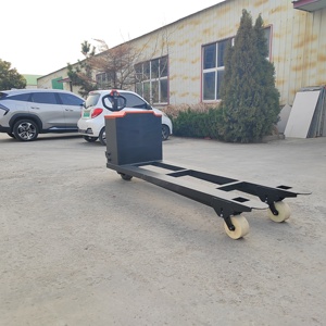 Roues à pied résistantes à l'usure et à levage complet, transpalette <span class=keywords><strong>tout</strong></span>-terrain, commande électrique, excellent véhicule, remorque hydraulique - Product Image 6