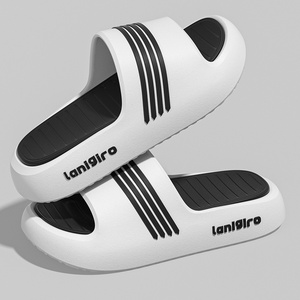 Indoor Flip Flops Slippers-Eco Friendly Knit Upper Cartoon Anti-Slip Anti-Odor Durable Lightweight All Seasons Home Slippers - Product Image 1