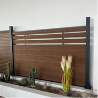 Panel de Ventilación Personalizado, Valla de Aluminio para Privacidad, Cercado de Patio con Modelado 3D