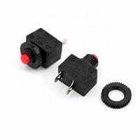 Protector de Sobrecarga Ajustable 3-16A, Interruptor de Reinicio Manual, 125/250V AC 2P para Paneles de Control Industrial