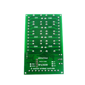 Módulo de Relé Manual Multifunción RF23G08 TB455 8CH 433M, Kit de Control Remoto Inalámbrico RF, DC 5V/12V/24V B331 - Product Image 3