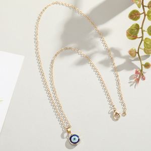 Wholesale Fashion New Jewelryurkish Devil Evil Eye Turkey Blue for Sweater Chain Accessory Women <b>Gift</b> - Product Image 6