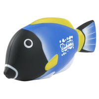 Balles anti-stress personnalisées en forme de poisson bleu, jouets promotionnels pour soulager l'anxiété, cadeaux d'entreprise, exercices pour les mains au bureau