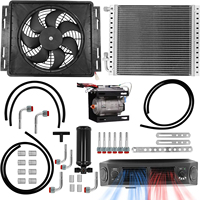 Système de climatisation universel alimenté par batterie, climatiseur de stationnement 12V pour voiture, refroidissement électrique R-134A pour cabines de camions