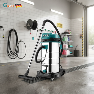 Venta Directa de Fábrica: Aspiradora Industrial de 100L con Motor y Gran Capacidad de Recolección de Polvo, Aspiradora Profesional - Product Image 1
