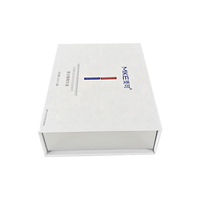 Caja de Regalo Magnética Plegable Personalizada para Cumpleaños, con Esponja y Laminado Mate, para Insertos de Embalaje de Suero para el Cuidado de la Piel
