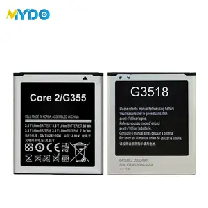 Baterai ponsel untuk Samsung Core2 baterai hitam CE OEM baterai pengganti Se200 baterai Li-ion Rohs FCC G355