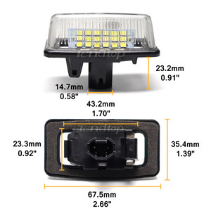 <span class=keywords><strong>ไฟ</strong></span>ป้ายทะเบียนอัตโนมัติแบบ LED สำหรับ Toyota Vios Previa WISH Alphard โดยประมาณโคม<span class=keywords><strong>ไฟ</strong></span><span class=keywords><strong>ท้าย</strong></span>รถยนต์อุปกรณ์เสริม - Product Image 3
