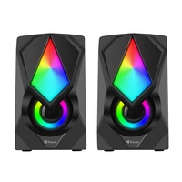 Pour L-9090Plus 3W*2 USB2.0 Haut-parleurs de bureau sans fil RGB LED pour ordinateurs avec personnalisation OEM