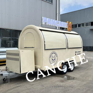 Carrito de Comida Multifuncional Comercial de Acero Inoxidable, Máquina Expendedora de Helados, Remolque de Comida Rápida, Quiosco para Venta de Aperitivos, Nuevo - Product Image 5