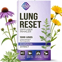 Diffuseur d'herbes en forme de stylo avec boîte en papier pour la purification pulmonaire, l'impulsion énergétique, le soutien hépatique, l'aide au sommeil et l'aromathérapie naturelle