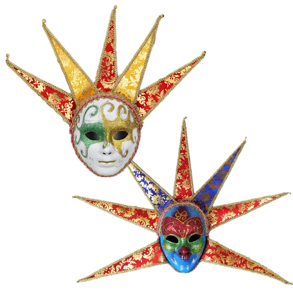 Cheap Custom Masquerade Ball Mask Festival Party Performance Antique Party Masks Face Halloween