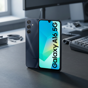 Para A16 5G, Teléfono Inteligente Android 12 con Pantalla AMOLED FHD de 6.7 Pulgadas, Carga Rápida, Octa Core, 4GB de RAM, Versión Estadounidense, Azul/Negro - Product Image 2