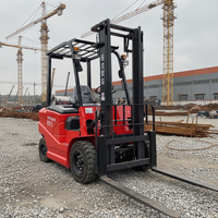 Chariot élévateur électrique fiable de 2,5 tonnes, chariot élévateur à batterie pour la manutention de marchandises en intérieur, le transport de palettes et la logistique