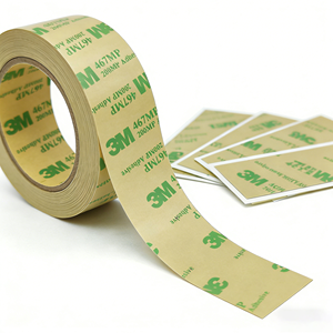 <span class=keywords><strong>Cinta</strong></span> <span class=keywords><strong>3M</strong></span> 467mp, Bobinas de Láminas Cortadas a Medida de Varias Formas, Resistentes a Altas Temperaturas - Product Image 1