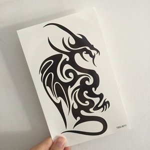 Alta calidad medio <span class=keywords><strong>brazo</strong></span> Rosa flor gris <span class=keywords><strong>hombre</strong></span> temporal etiqueta engomada del tatuaje impermeable - Product Image 3
