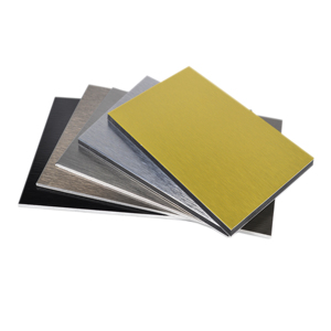 1500 mét Vàng Brushed Aluminum Kết Thúc Nhôm <span class=keywords><strong>Composite</strong></span> <span class=keywords><strong>Panel</strong></span>/ACP - Product Image 5