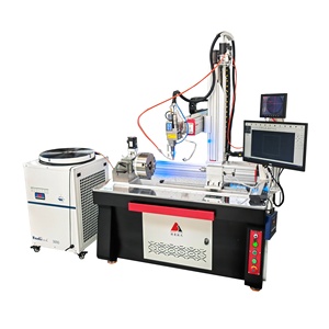Platform Automatic 5 Axis Fiber Laser Welding Machine for Aluminum Window Door Frame Kitchenware <b>Battery</b> 1500w 2000w - Product Image 3