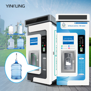 Hot bán cộng đồng nước máy bán hàng tự động an toàn thẩm thấu ngược trực tiếp nước quả băng Máy bán hàng tự động - Product Image 1