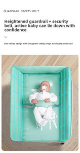 Portable Multi-functional Foldable Metal Baby Changing Table for Newborn Diaper Care, Massage Touch and Bath (Home Use) - Product Image 3