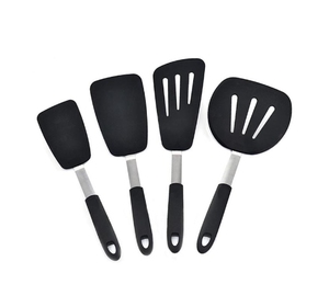 Gran oferta, cocina de grado alimenticio para hornear, 4 Uds., utensilios de cocina, herramientas, juego de espátula - Product Image 1